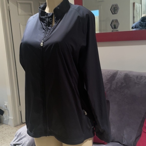 Adidas ClimaProof Golf Windbreaker Black size XL - Picture 4 of 7